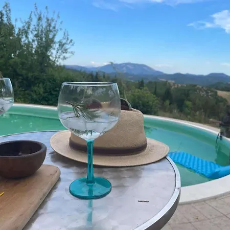 Διαμέρισμα Dell'agata - Rustige Natuurvilla Met Zwembad In Le Marche *