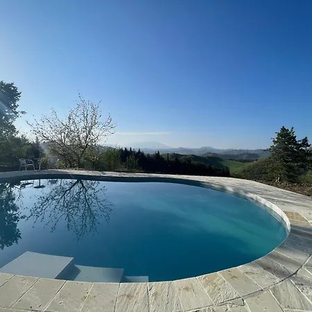 Διαμέρισμα Dell'agata - Rustige Natuurvilla Met Zwembad In Le Marche